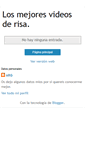 Mobile Screenshot of losmejoresvideosderisa.blogspot.com