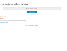Tablet Screenshot of losmejoresvideosderisa.blogspot.com