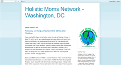 Desktop Screenshot of holisticmomsdc.blogspot.com