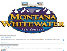 Tablet Screenshot of montanawhitewaterrafting.blogspot.com