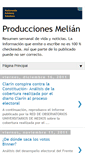 Mobile Screenshot of produccionesmelian.blogspot.com