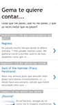 Mobile Screenshot of gematequierecontar.blogspot.com