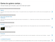 Tablet Screenshot of gematequierecontar.blogspot.com