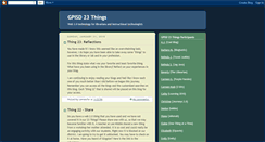 Desktop Screenshot of gpisd23things.blogspot.com