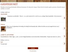 Tablet Screenshot of gjestehuset.blogspot.com