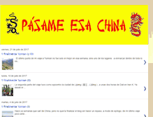 Tablet Screenshot of pasamesachina.blogspot.com