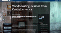 Desktop Screenshot of lessons-in-wanderlusting.blogspot.com