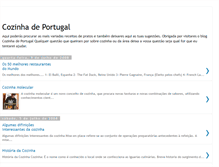 Tablet Screenshot of cozinhadeportugal.blogspot.com
