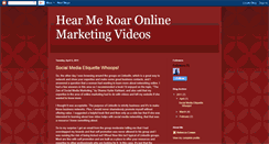 Desktop Screenshot of createonlinemarketingvideos.blogspot.com