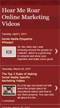 Mobile Screenshot of createonlinemarketingvideos.blogspot.com