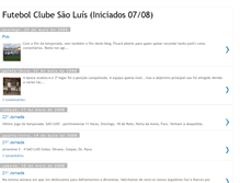 Tablet Screenshot of fcsaoluis.blogspot.com