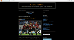 Desktop Screenshot of magic-futbol.blogspot.com