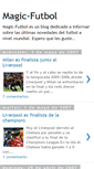 Mobile Screenshot of magic-futbol.blogspot.com