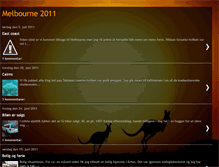 Tablet Screenshot of melbourne2011.blogspot.com