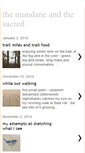 Mobile Screenshot of mundane-sacred.blogspot.com