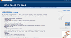 Desktop Screenshot of estenoesmipais.blogspot.com