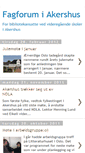 Mobile Screenshot of fagforumakershus.blogspot.com