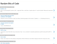 Tablet Screenshot of code-dump.blogspot.com