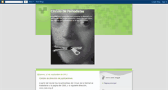 Desktop Screenshot of circulodeperiodistasporguate.blogspot.com