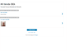 Tablet Screenshot of mitiendagea.blogspot.com