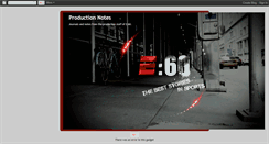 Desktop Screenshot of e60productions.blogspot.com