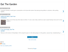 Tablet Screenshot of eatthegarden.blogspot.com