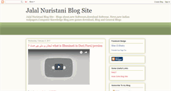 Desktop Screenshot of nooristan.blogspot.com