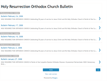 Tablet Screenshot of holyresurrection.blogspot.com