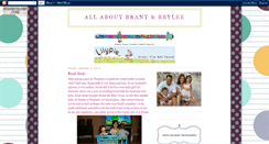 Desktop Screenshot of brantbrylee.blogspot.com