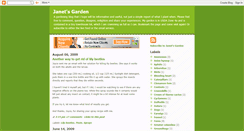 Desktop Screenshot of janets-garden.blogspot.com