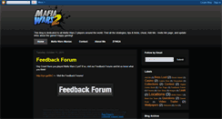 Desktop Screenshot of mafia-wars2-maniac.blogspot.com