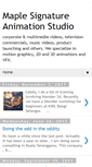 Mobile Screenshot of maple-signature.blogspot.com
