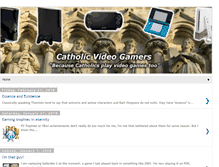 Tablet Screenshot of catholicvideogamers.blogspot.com