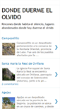 Mobile Screenshot of dondeduermeelolvido.blogspot.com