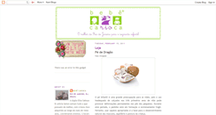 Desktop Screenshot of bebecarioca.blogspot.com