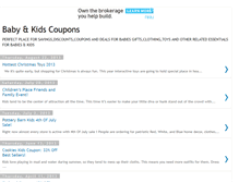 Tablet Screenshot of kids-coupons.blogspot.com