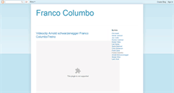 Desktop Screenshot of franco-columbo.blogspot.com