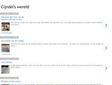 Tablet Screenshot of cijndelswereld.blogspot.com