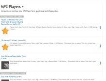 Tablet Screenshot of mp3playersplus.blogspot.com