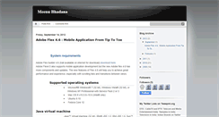 Desktop Screenshot of meenub.blogspot.com