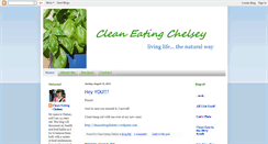 Desktop Screenshot of cleaneatingchelsey.blogspot.com