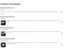 Tablet Screenshot of cheeseconnoisseur.blogspot.com