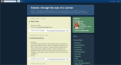 Desktop Screenshot of estoniafromoutside.blogspot.com