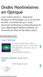Mobile Screenshot of optiquenonlineaire.blogspot.com