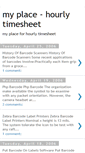 Mobile Screenshot of hourly-timesheet.blogspot.com