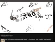 Tablet Screenshot of doisnosom.blogspot.com