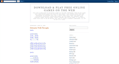 Desktop Screenshot of playonlinewebgames.blogspot.com