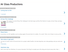 Tablet Screenshot of mrglassproductions.blogspot.com