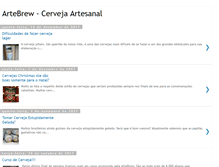 Tablet Screenshot of cervejaartesanal.blogspot.com