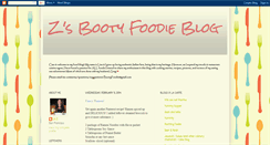 Desktop Screenshot of bootyfoodie.blogspot.com